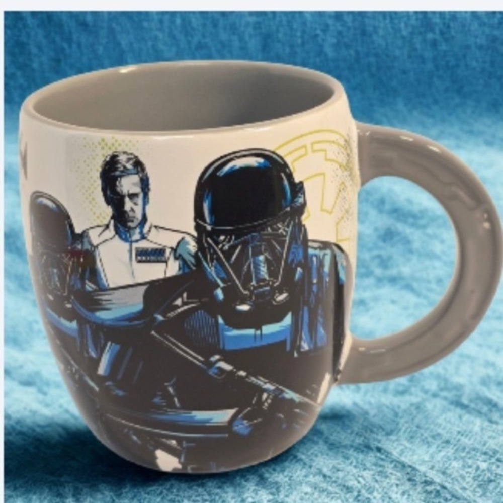 Disney Store Star‎ Wars Rogue One Coffee Mug Death Trooper Jyn Erso Ceramic Cup